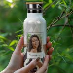 Μπουκάλι Θερμός Ανοξείδωτo με Σχέδιο Stay Wild