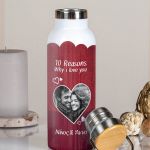 Μπουκάλι Θερμός Ανοξείδωτo με Σχέδιο 10 Reasons