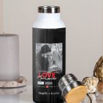 Μπουκάλι Θερμός Ανοξείδωτo με Σχέδιο Love Memories