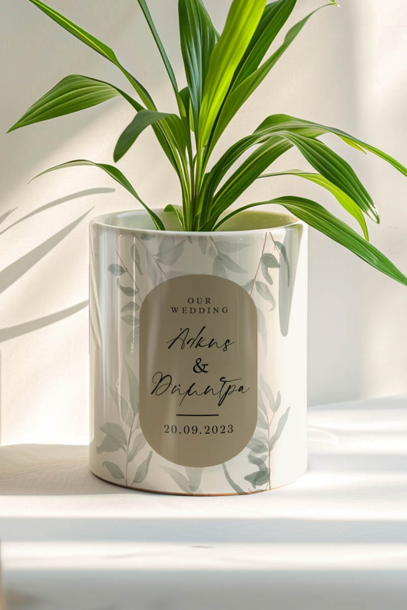 Κασπώ Προσωποποιημένο με Σχέδιο Married