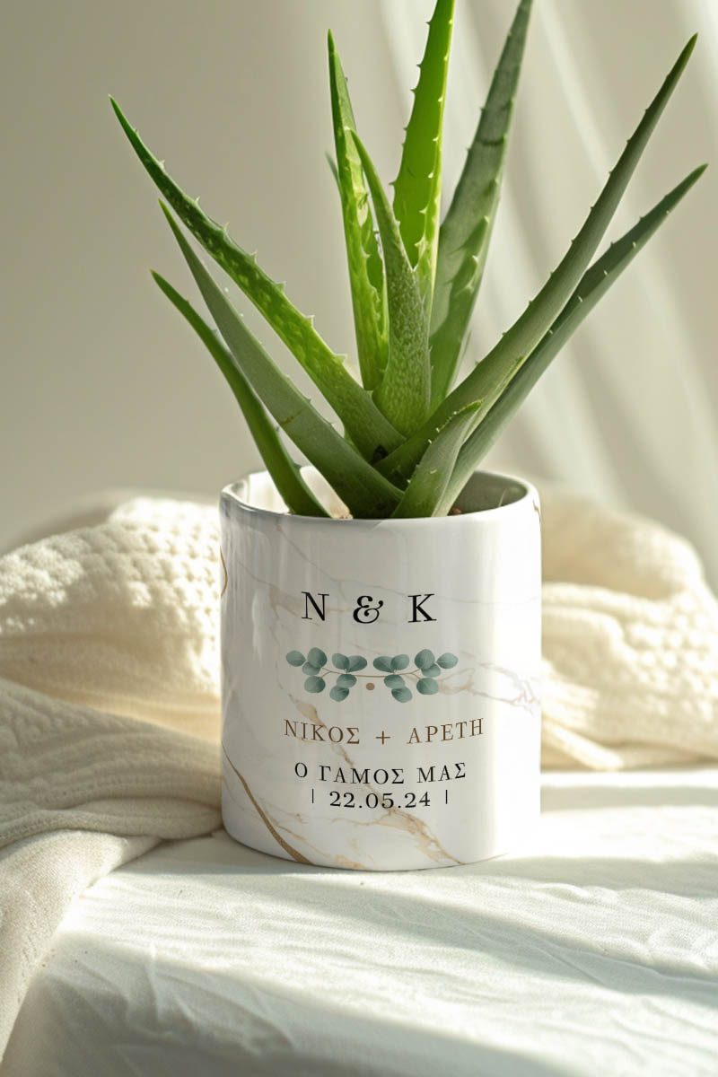 Κασπώ Προσωποποιημένο με Σχέδιο Our Wedding