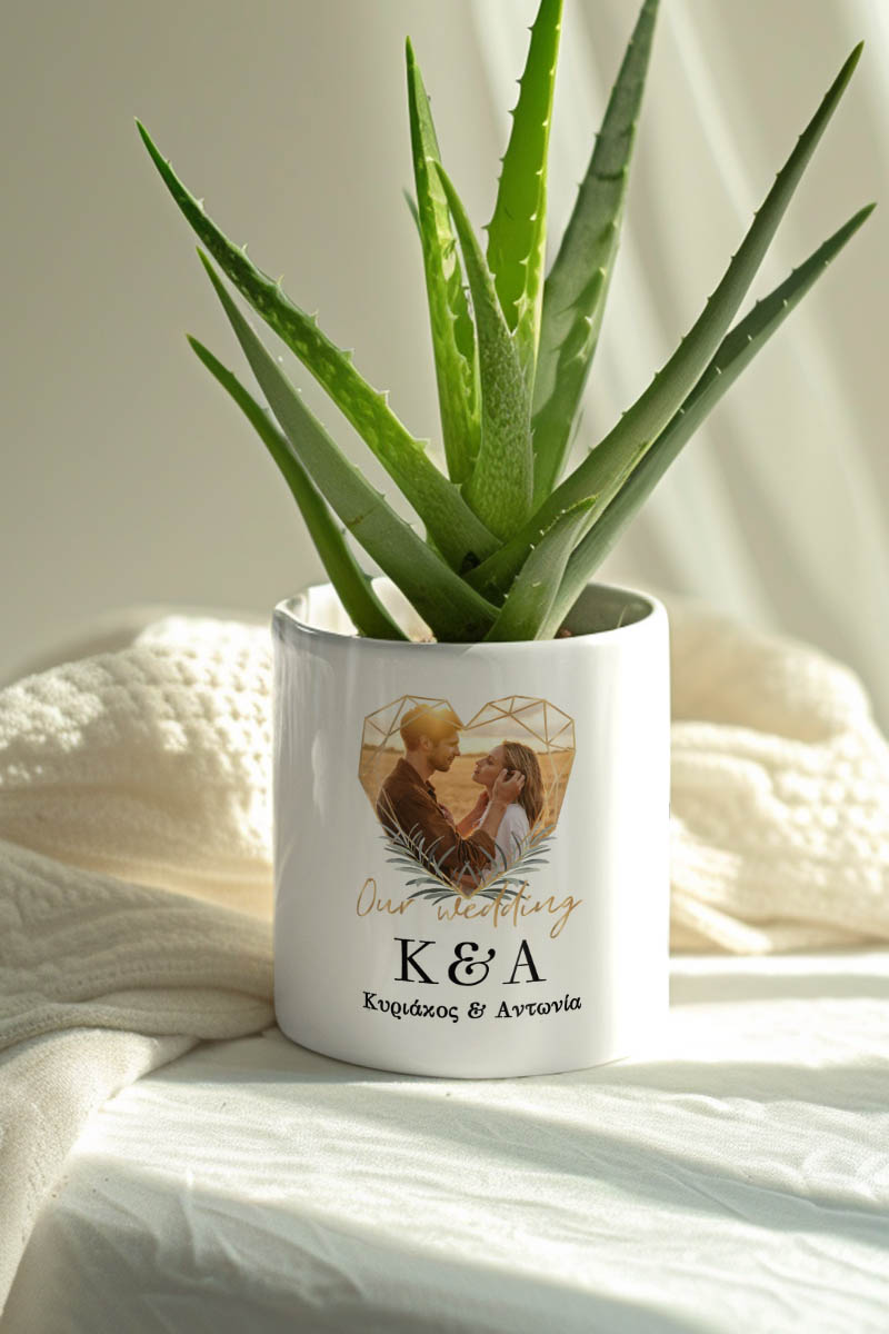 Κασπώ Προσωποποιημένο με Σχέδιο Photo Heart