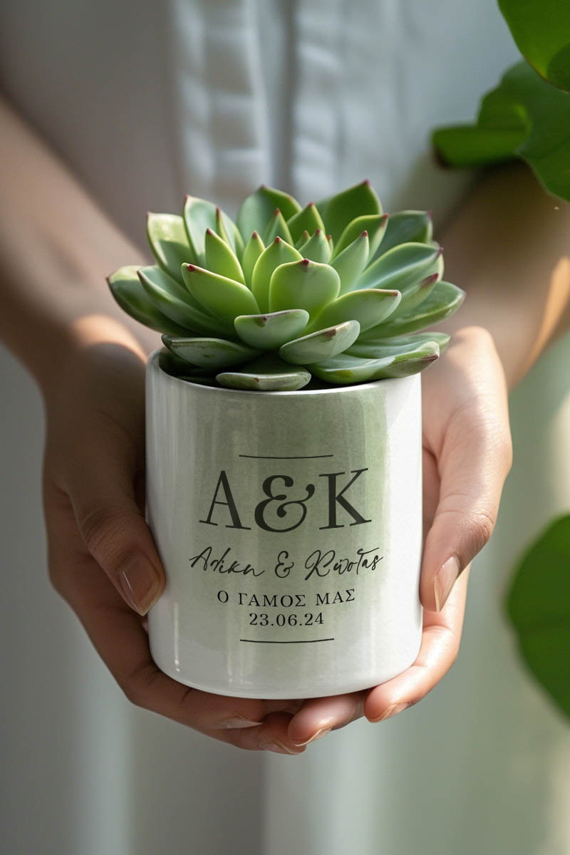 Κασπώ Προσωποποιημένο με Σχέδιο Lovely Wedding