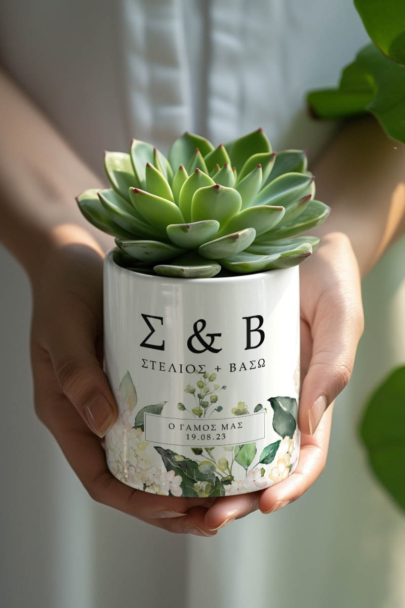 Κασπώ Προσωποποιημένο με Σχέδιο Spring Flowers