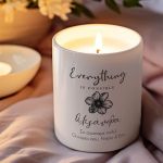 Αρωματικό Κερί, Χειροποίητο με Άρωμα Vanilla Cream, Best Mom