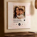 Πίνακας σε Καμβά Προσωποποιημένος με Σχέδιο Mother Player