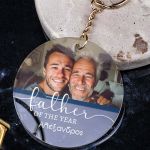 Μπρελόκ Κλειδιών με Φωτογραφία για Πατέρα, Sweet Father