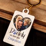 Μπρελόκ Κλειδιών με Φωτογραφία για Πατέρα, Daddy Heart