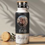 Μπουκάλι Θερμός, Ανοξείδωτo με Προσωποποίηση, Best Dad