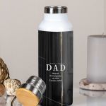 Μπουκάλι Θερμός, Ανοξείδωτo με Προσωποποίηση, Dad Mustache