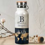 Μπουκάλι Θερμός, Ανοξείδωτo με Προσωποποίηση, World Father