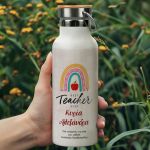 Μπουκάλι Θερμός Ανοξείδωτo με Σχέδιο Best Teacher Ever