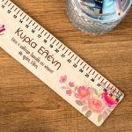 Προσωποποιημένος Χάρακας, Δώρο για Δασκάλα, School Flowers