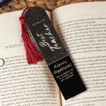 Σελιδοδείκτης Βιβλίου, Ξύλινος με Όνομα & Αφιέρωση, Math Expert