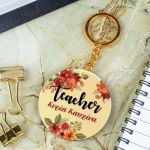 Μπρελόκ Κλειδιών με Όνομα Golden Mirror, Δώρο για Δασκάλα