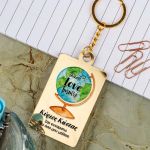 Μπρελόκ Κλειδιών με Όνομα Golden Mirror, Δώρο για Δάσκαλο