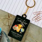 Μπρελόκ Κλειδιών με Όνομα Golden Mirror, Δώρο για Δάσκαλο