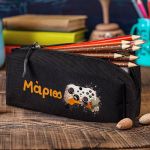 Σχολική Κασετίνα με Όνομα, σε Μαύρο Χρώμα & Σχέδιο Game X