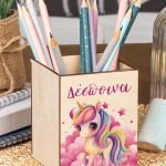 Μολυβοθήκη Προσωποποιημένη για Παιδιά με Σχέδιο Σύννεφα