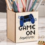 Μολυβοθήκη Προσωποποιημένη για Παιδιά με Σχέδιο Κονσόλα