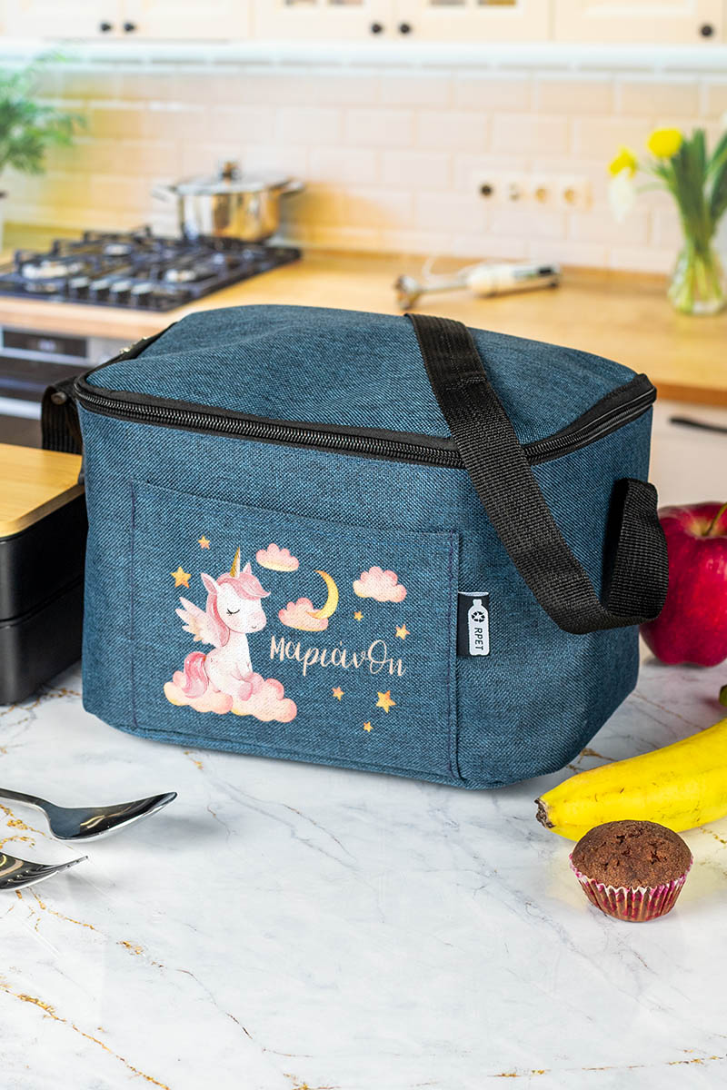 Ισοθερμικό Τσαντάκι Φαγητού Παιδικό, με Όνομα, Cloud Unicorn