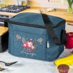 Ισοθερμικό Τσαντάκι Φαγητού Παιδικό με Όνομα, Blossom Hearts