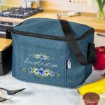 Ισοθερμικό Τσαντάκι Φαγητού Παιδικό με Όνομα, Daisy Bouquet