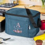 Ισοθερμικό Τσαντάκι Φαγητού Παιδικό με Όνομα, Flower Fantasy