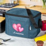 Ισοθερμικό Τσαντάκι Φαγητού Παιδικό με Όνομα, Loving Hearts