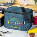 Ισοθερμικό Τσαντάκι Φαγητού Παιδικό με Όνομα, Game Over