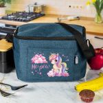 Ισοθερμικό Τσαντάκι Φαγητού Παιδικό, με Όνομα, Joyful Unicorn