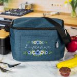 Ισοθερμικό Τσαντάκι Φαγητού Παιδικό με Όνομα, Daisy Bouquet