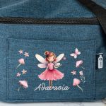 Ισοθερμικό Τσαντάκι Φαγητού Παιδικό, με Όνομα, Pink Fairy