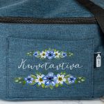 Ισοθερμικό Τσαντάκι Φαγητού Παιδικό με Όνομα, Daisy Bouquet