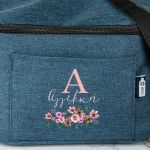 Ισοθερμικό Τσαντάκι Φαγητού Παιδικό με Όνομα, Flower Fantasy