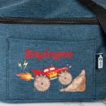 Ισοθερμικό Τσαντάκι Φαγητού Παιδικό με Όνομα, Track Fury