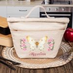 Ισοθερμικό Τσαντάκι Φαγητού Παιδικό με Όνομα, Golden Butterfly