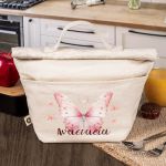 Ισοθερμικό Τσαντάκι Φαγητού Παιδικό με Όνομα, Blossom Butterfly