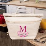 Ισοθερμικό Τσαντάκι Φαγητού Παιδικό με Όνομα, Rose Decor