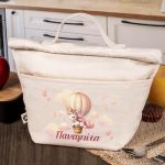 Ισοθερμικό Τσαντάκι Φαγητού Παιδικό με Όνομα, Unicorn Balloon