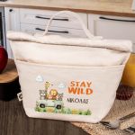 Ισοθερμικό Τσαντάκι Φαγητού Παιδικό με Όνομα, Stay Wild