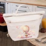 Ισοθερμικό Τσαντάκι Φαγητού Παιδικό με Όνομα, Unicorn Balloon