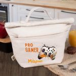 Ισοθερμικό Τσαντάκι Φαγητού Παιδικό με Όνομα, Pro Gamer