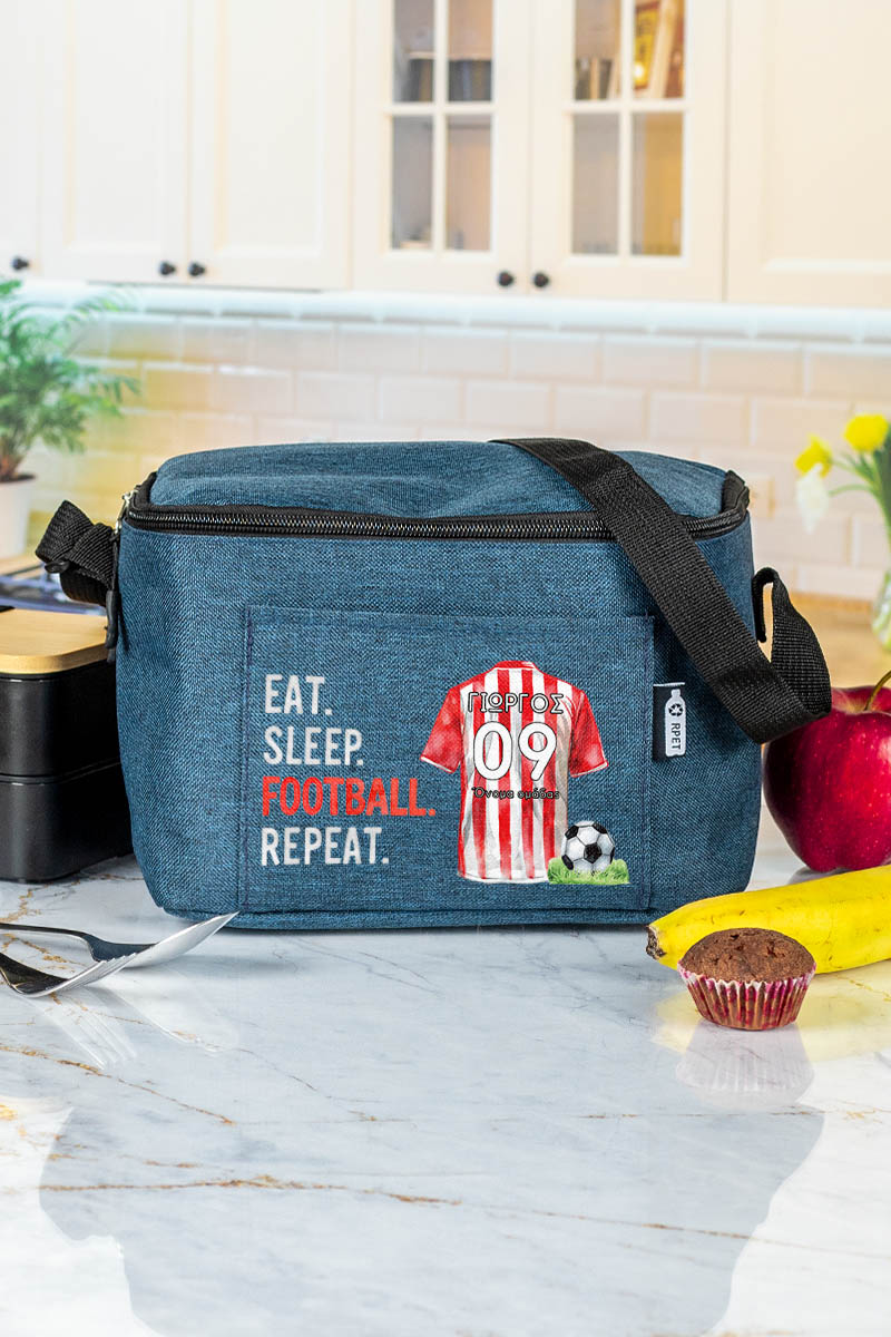 Ισοθερμικό Τσαντάκι Φαγητού Παιδικό με Όνομα, Football King