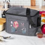 Ισοθερμικό Τσαντάκι Φαγητού Παιδικό με Όνομα, Ocean Mermaid