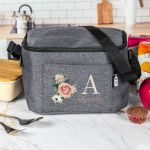 Ισοθερμικό Τσαντάκι Φαγητού Παιδικό με Όνομα, Roses Blossom