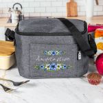 Ισοθερμικό Τσαντάκι Φαγητού Παιδικό με Όνομα, Daisy Bouquet