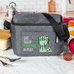 Ισοθερμικό Τσαντάκι Φαγητού Παιδικό με Όνομα, Green King