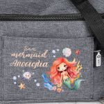 Ισοθερμικό Τσαντάκι Φαγητού με το Όνομα του Παιδιού, Team Mermaid