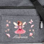 Ισοθερμικό Τσαντάκι Φαγητού Παιδικό, με Όνομα, Pink Fairy